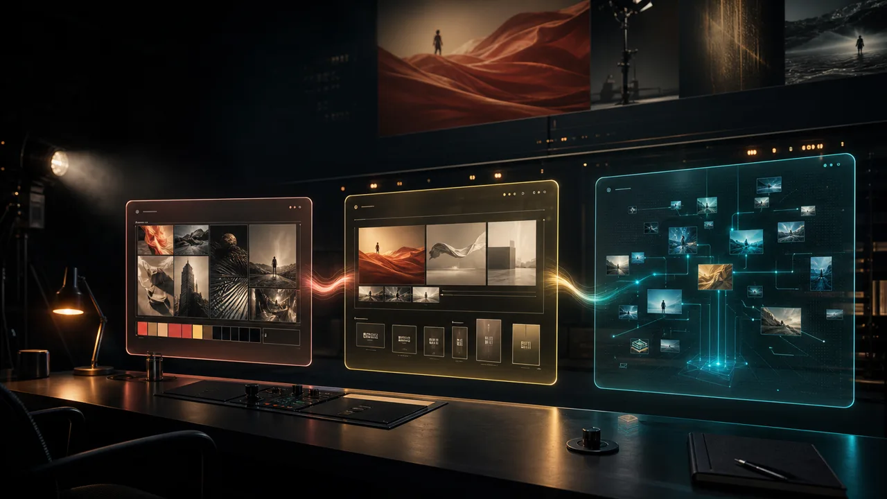 AI filmmaking campaign frame